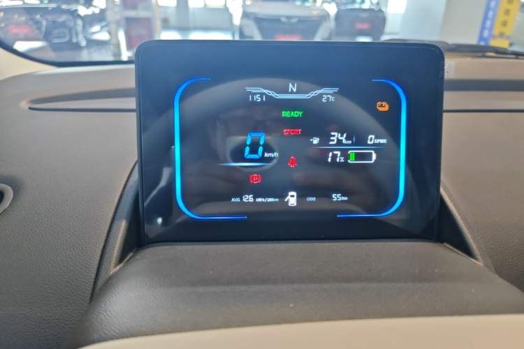 Used CHANGAN NEVO Lumin 2026 Model Treasure Edition 205km Passionate Beige Ningde Instrument Cluster