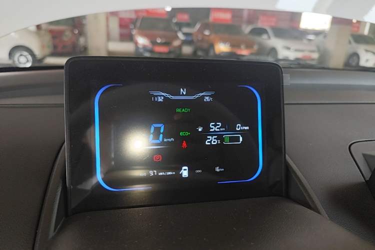 Used CHANGAN NEVO Lumin 2026 Model Treasure Edition 205km Passionate Beige Ningde Instrument Cluster
