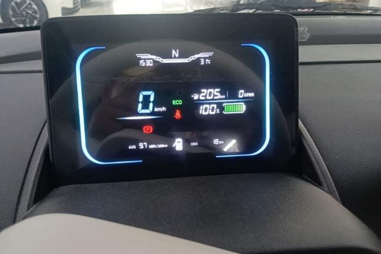 Used CHANGAN NEVO Lumin 2026 Model Treasure Edition 205km Passionate Beige Ningde Instrument Cluster