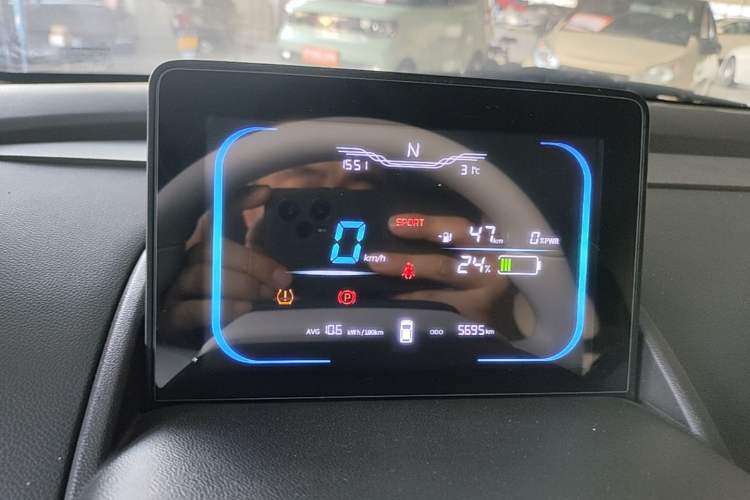 Used CHANGAN NEVO Lumin 2026 Model Treasure Edition 205km Passionate Beige Ningde Instrument Cluster