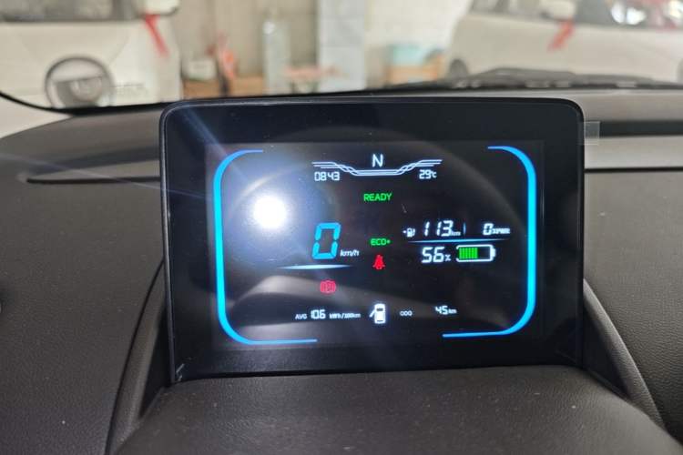 Used CHANGAN NEVO Lumin 2026 Model Treasure Edition 205km Passionate Beige Ningde Instrument Cluster