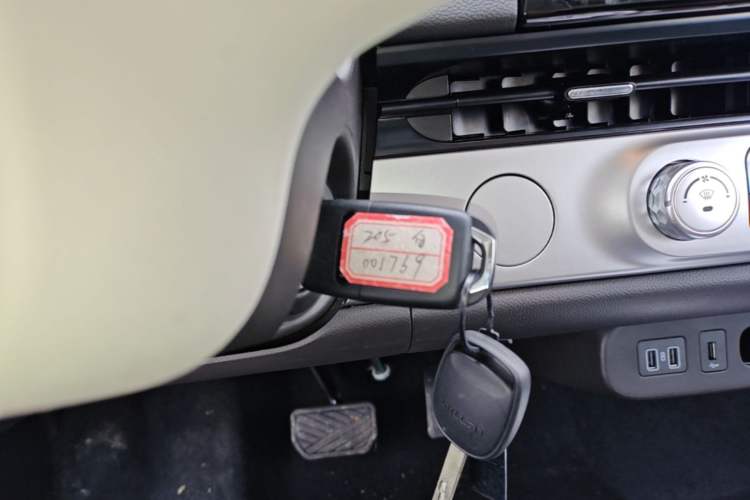 Used CHANGAN NEVO Lumin 2026 Model Treasure Edition 205km Beloved Beige Guoxuan Vehicle Key