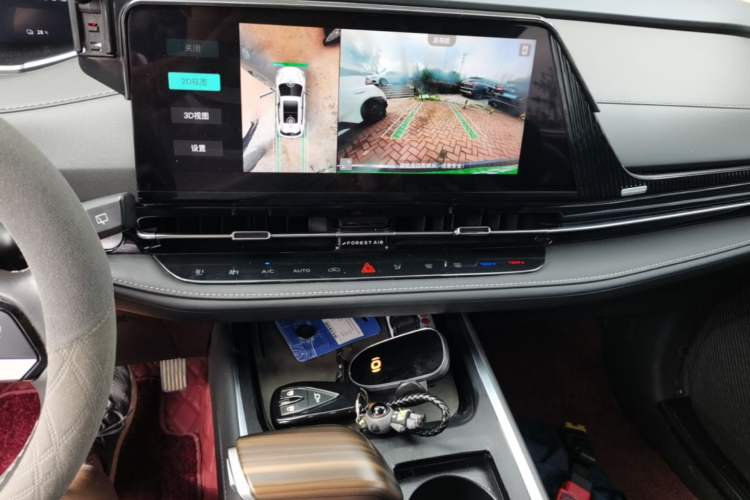 Used CHANGAN NEVO Q05 2023 125 Pro Audio And AC Panel