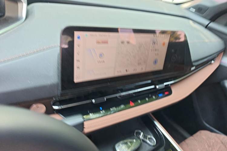 Used CHANGAN NEVO Q05 2023 125 Air Audio And AC Panel