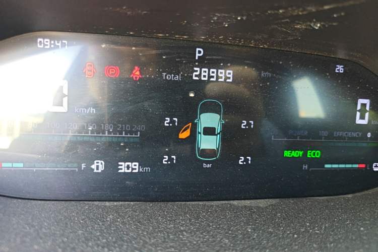 Used CHANGAN NEVO Q05 2023 125 Air Instrument Cluster