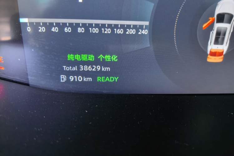 Used CHANGAN NEVO Q05 2023 125 Pro Odometer Close Up
