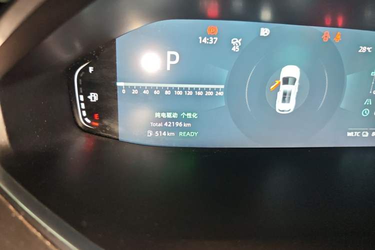 Used CHANGAN NEVO Q05 2023 125 Pro Odometer Close Up