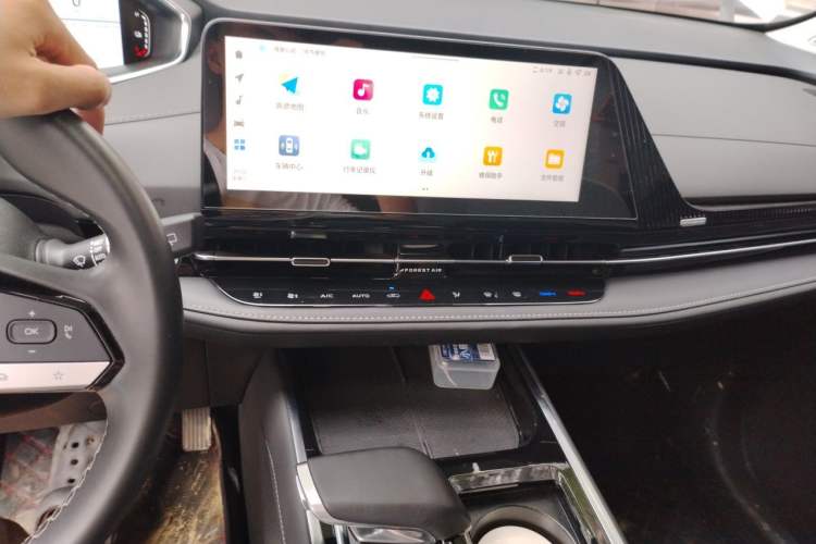 Used CHANGAN NEVO Q05 2023 125 Pro Audio And AC Panel