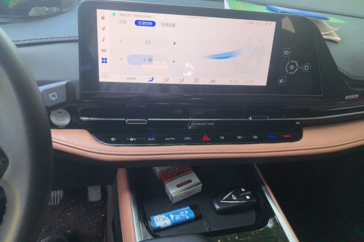 Used CHANGAN NEVO Q05 2023 60 Lite Audio And AC Panel