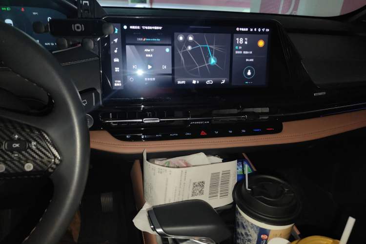 Used CHANGAN NEVO Q05 2023 125 Pro Audio And AC Panel