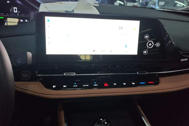 Used CHANGAN NEVO Q05 2023 60 Lite Audio And AC Panel