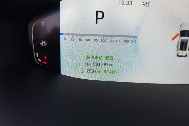 Used CHANGAN NEVO Q05 2023 125 Pro Odometer Close Up