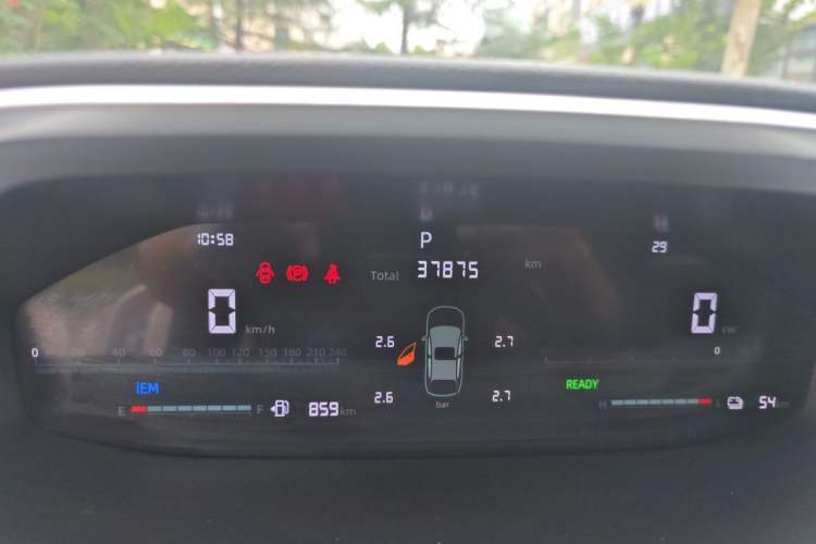 Used CHANGAN NEVO Q05 2023 60 Pro Odometer Close Up