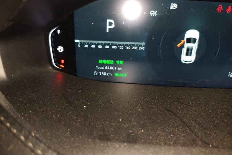 Used CHANGAN NEVO Q05 2023 125 Pro Odometer Close Up