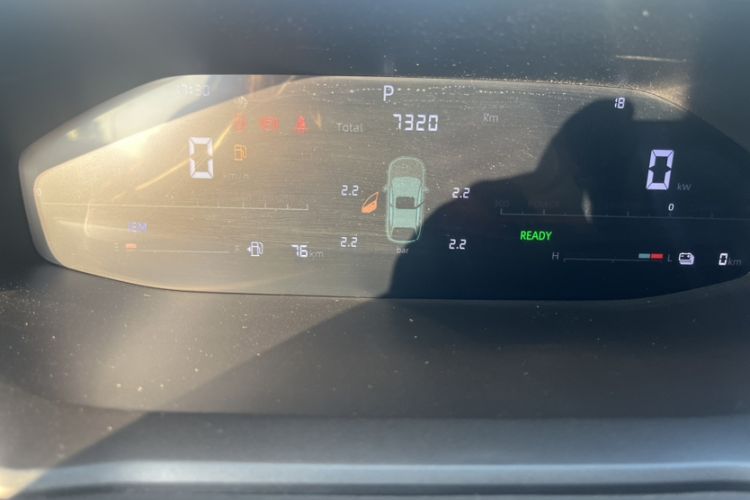 Used CHANGAN NEVO Q05 2023 60 Pro Odometer Close Up