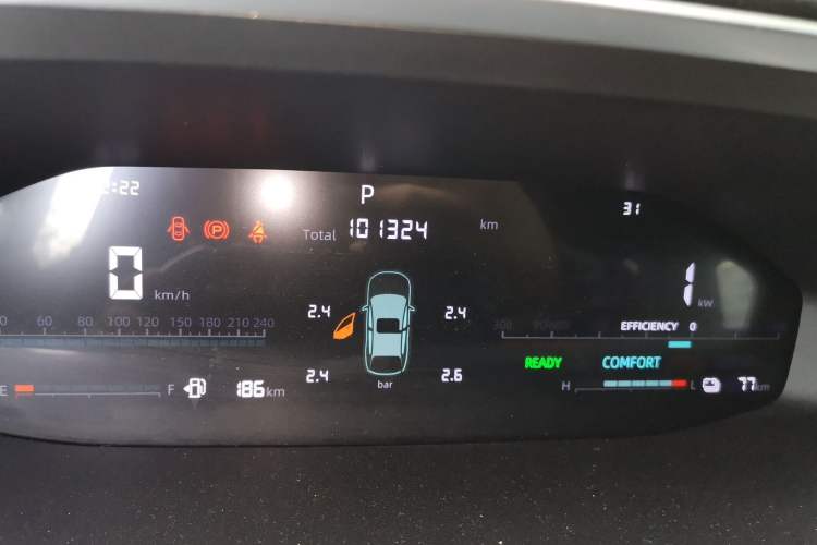 Used CHANGAN NEVO Q05 2024 All-New Flavorful Edition 125 Flagship Model Powered by CATL Odometer Close Up