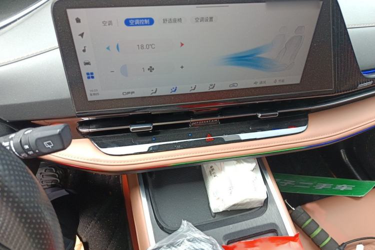 Used CHANGAN NEVO Q05 2024 Truly Delicious Version 125 Excellence Edition CATL Audio And AC Panel