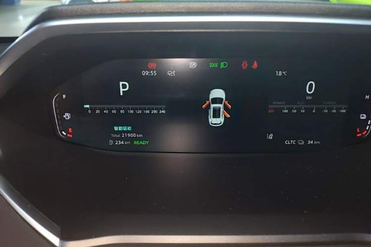 Used CHANGAN NEVO Q05 2024 Truly Delicious Version 125" Beyond-Performance Model CATL Instrument Cluster