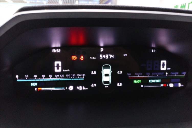 Used CHANGAN NEVO Q05 2024 All-New Flavorful Edition 125 Flagship Model - CATL Instrument Cluster