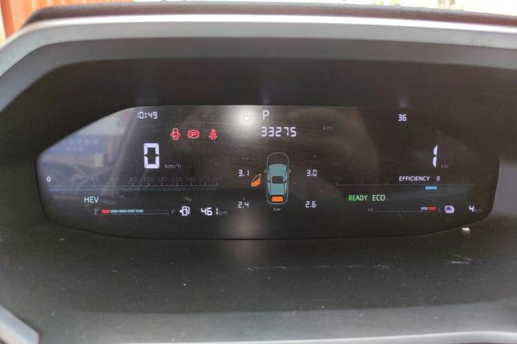 Used CHANGAN NEVO Q05 2024 All-New Flavorful Edition 125 Flagship Model - CATL Instrument Cluster