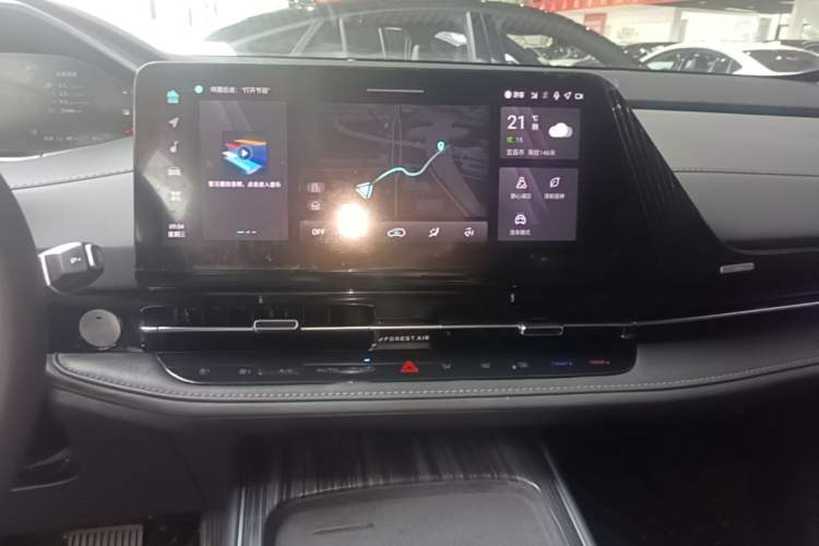 Used CHANGAN NEVO Q05 2025 Truly Delicious Version 125 Deluxe Edition Audio And AC Panel