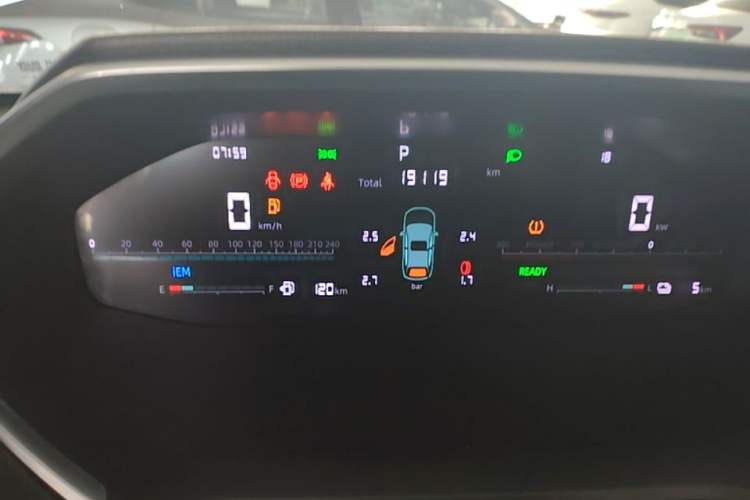 Used CHANGAN NEVO Q05 2025 Truly Delicious Version 125 Leading-Edge Edition Instrument Cluster