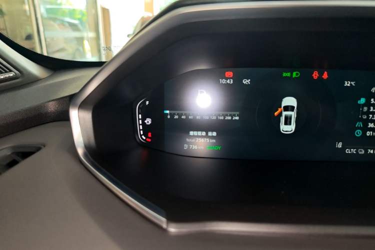 Used CHANGAN NEVO Q05 2025 Truly Delicious Version 125 Deluxe Edition Instrument Cluster