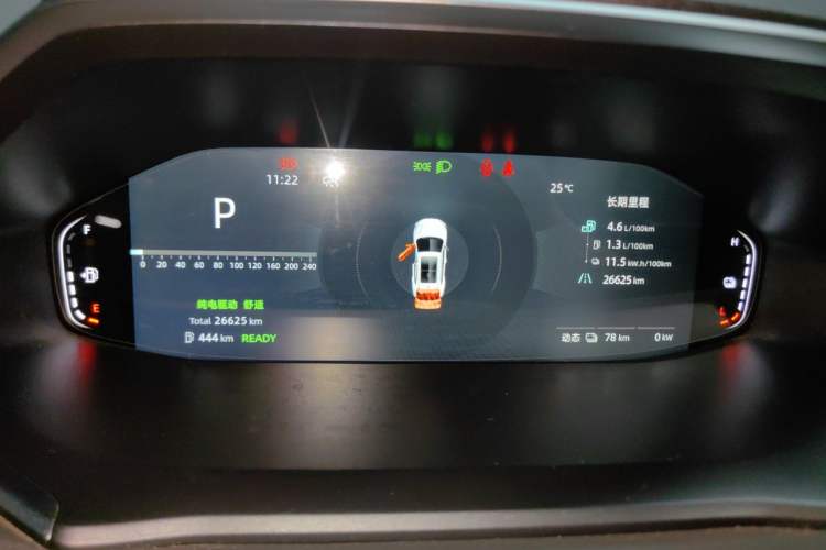 Used CHANGAN NEVO Q05 2025 Truly Delicious Version 125 Deluxe Edition Odometer Close Up