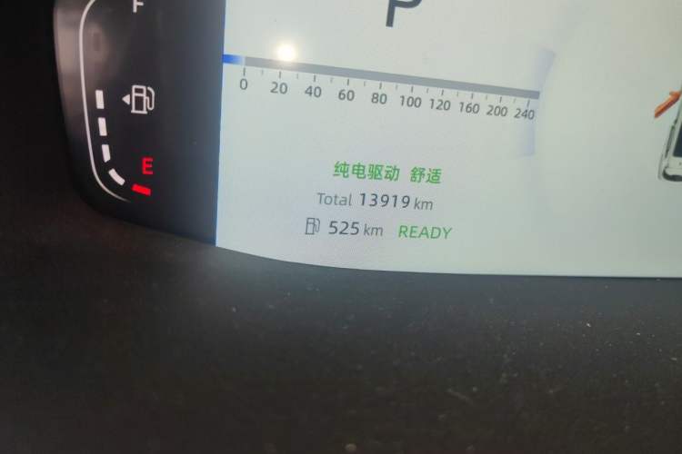 Used CHANGAN NEVO Q05 2025 Truly Delicious Version 125cc Beyond-Excellent Type Odometer Close Up