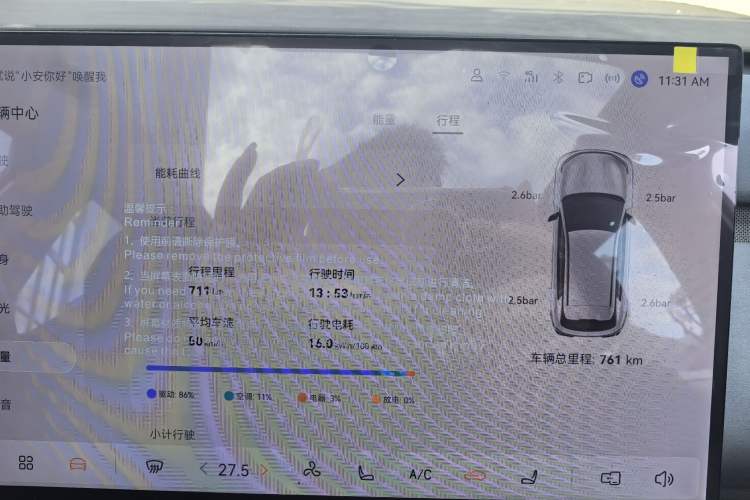 Used CHANGAN NEVO Q05 2026 Model 506 Max Odometer Close Up