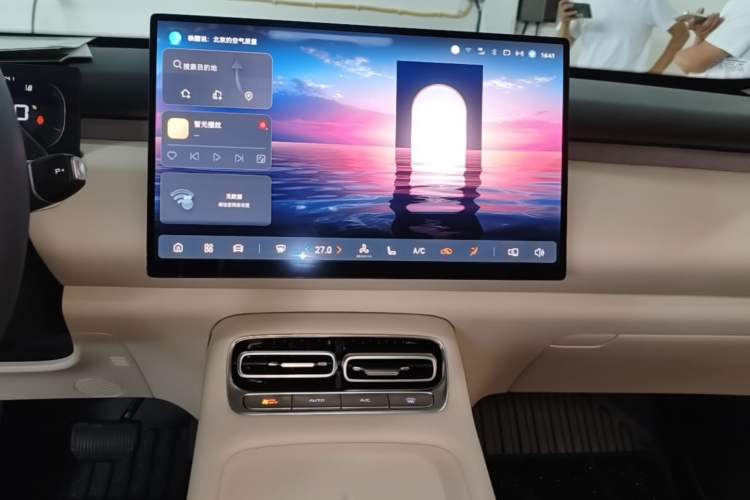 Used CHANGAN NEVO Q05 2026 Model 405Max Audio And AC Panel
