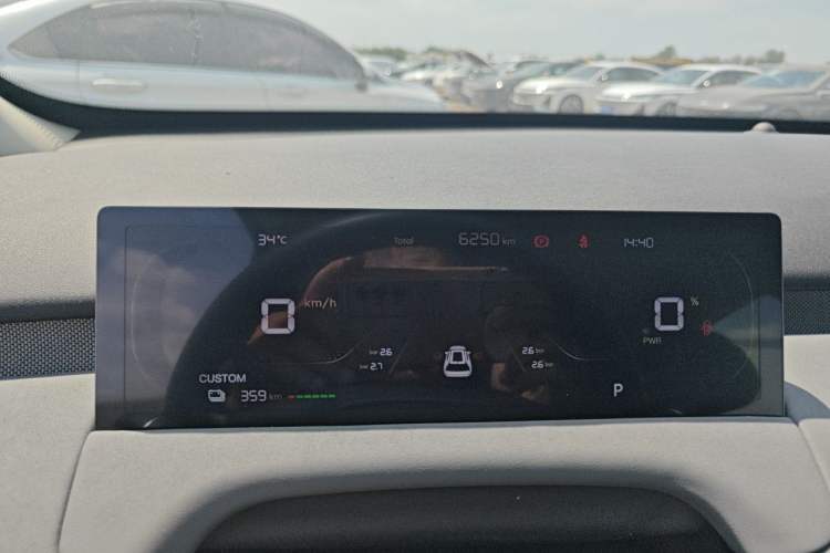 Used CHANGAN NEVO Q05 2026 Model 506 Max Odometer Close Up