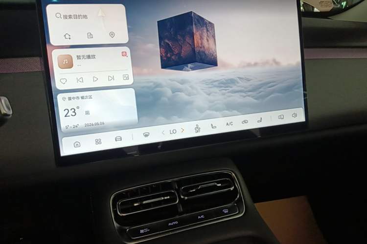 Used CHANGAN NEVO Q05 2026 Model 506 Max Audio And AC Panel