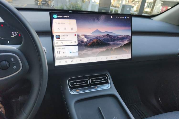 Used CHANGAN NEVO Q05 2026 Model 506 Max Audio And AC Panel