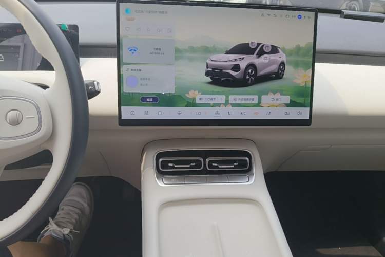 Used CHANGAN NEVO Q05 2026 Model 506 Max Audio And AC Panel