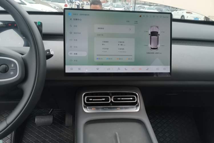 Used CHANGAN NEVO Q05 2026 Model 506 Max Audio And AC Panel