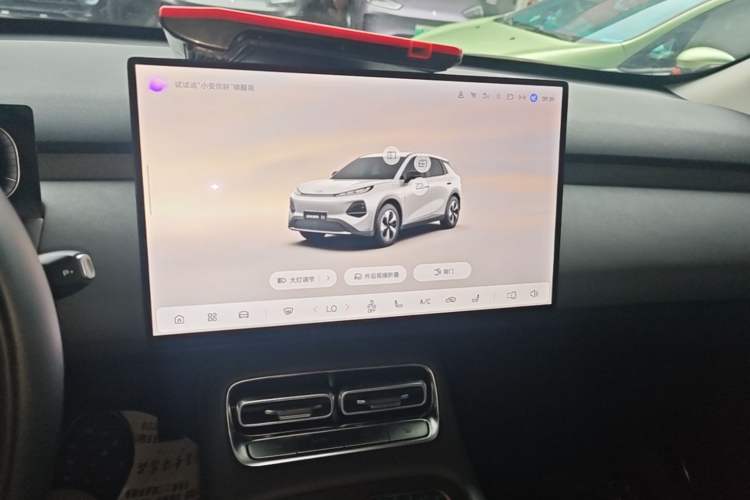 Used CHANGAN NEVO Q05 2026 Model 506 Max Audio And AC Panel