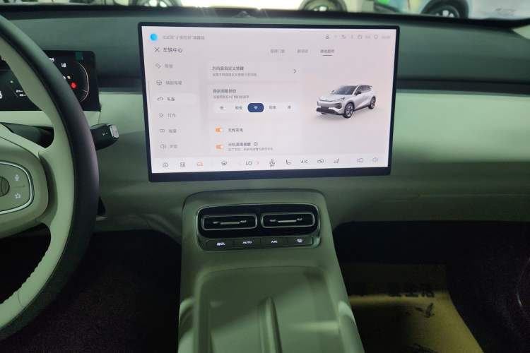 Used CHANGAN NEVO Q05 2026 Model 506 Max Audio And AC Panel