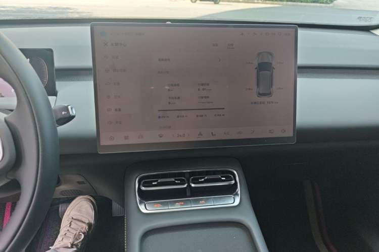 Used CHANGAN NEVO Q05 2026 Model 405Max Audio And AC Panel
