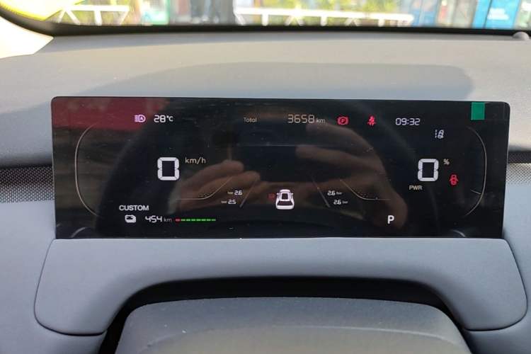 Used CHANGAN NEVO Q05 2026 Model 506 Max Instrument Cluster