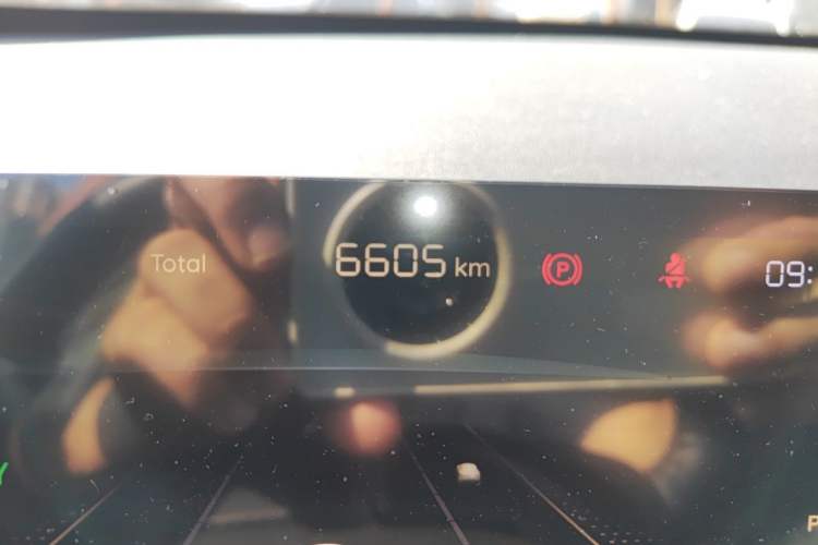 Used CHANGAN NEVO Q05 2026 Model 506Max+ Odometer Close Up