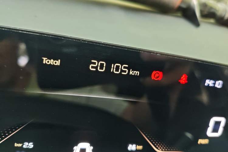 Used CHANGAN NEVO Q05 2026 Model 405Air Odometer Close Up