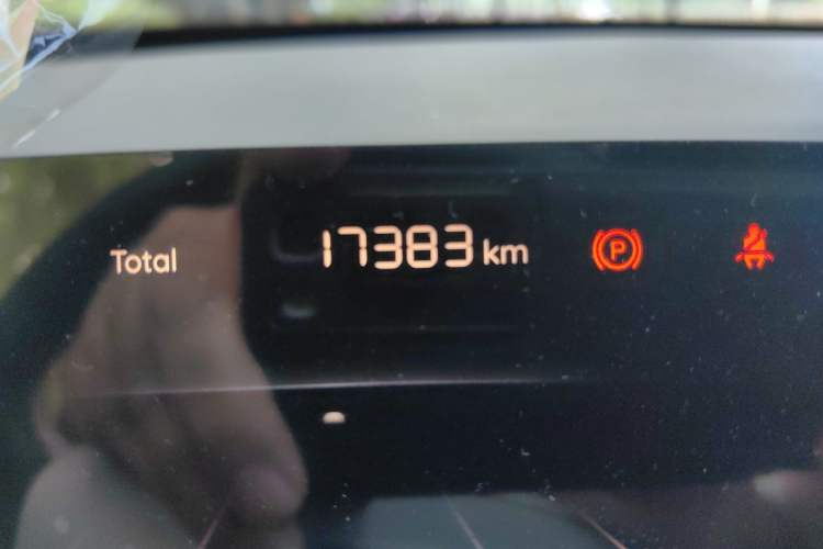 Used CHANGAN NEVO Q05 2026 Model 506 Max Odometer Close Up