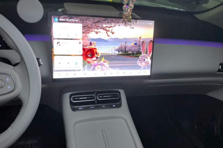 Used CHANGAN NEVO Q05 2026 Model 506 Max Audio And AC Panel