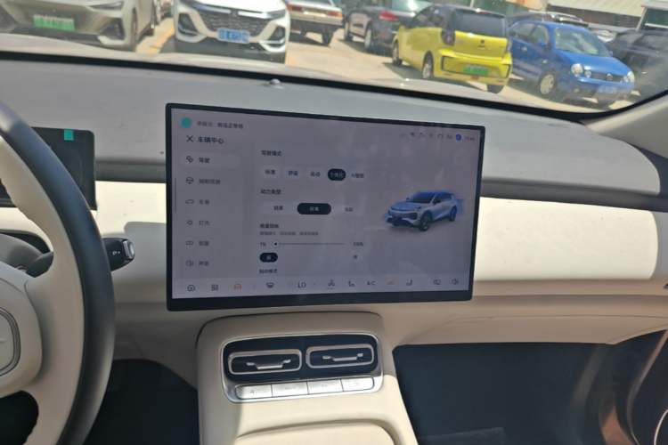 Used CHANGAN NEVO Q05 2026 Model 506 Max Audio And AC Panel