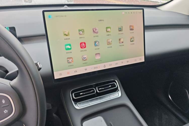 Used CHANGAN NEVO Q05 2026 Model 405Air Audio And AC Panel