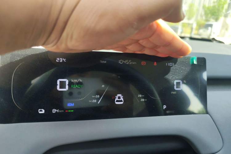 Used CHANGAN NEVO Q05 2026 Model 506 Max Odometer Close Up