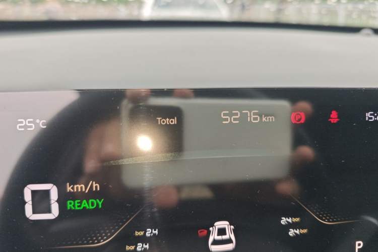 Used CHANGAN NEVO Q05 2026 Model 405Air Odometer Close Up