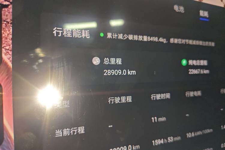 Used CHANGAN NEVO Q07 2025 215 Prestige Edition Odometer Close Up