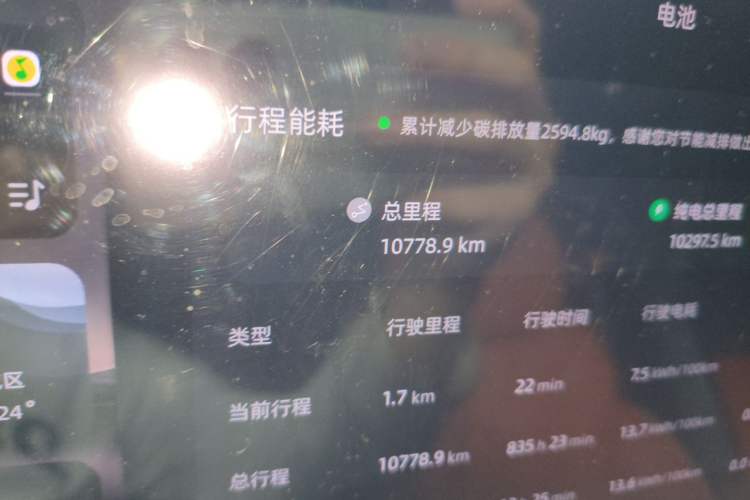 Used CHANGAN NEVO Q07 2025 215 Prestige Edition Odometer Close Up